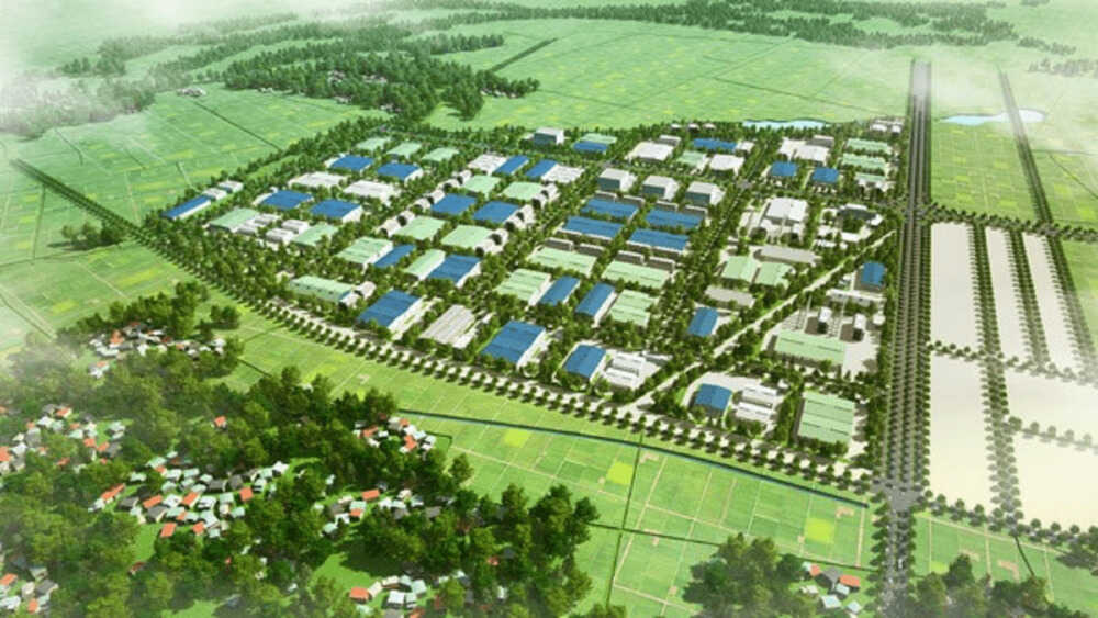 Trồng cây xanh khu công nghiệp là cần thiết