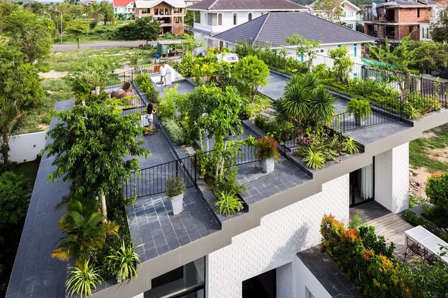 Thiết kế thi công cảnh quan cây xanh khu dân cư
